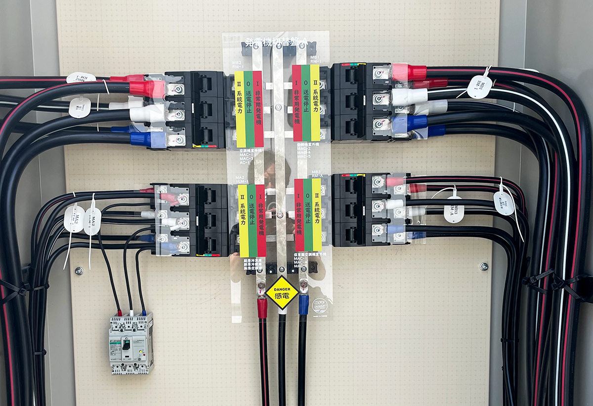 非常用受電設備の構成例