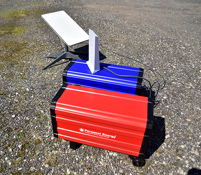 自動追尾太陽光発電との併用例も（南あわじ市 マルショウ運輸株式会社）