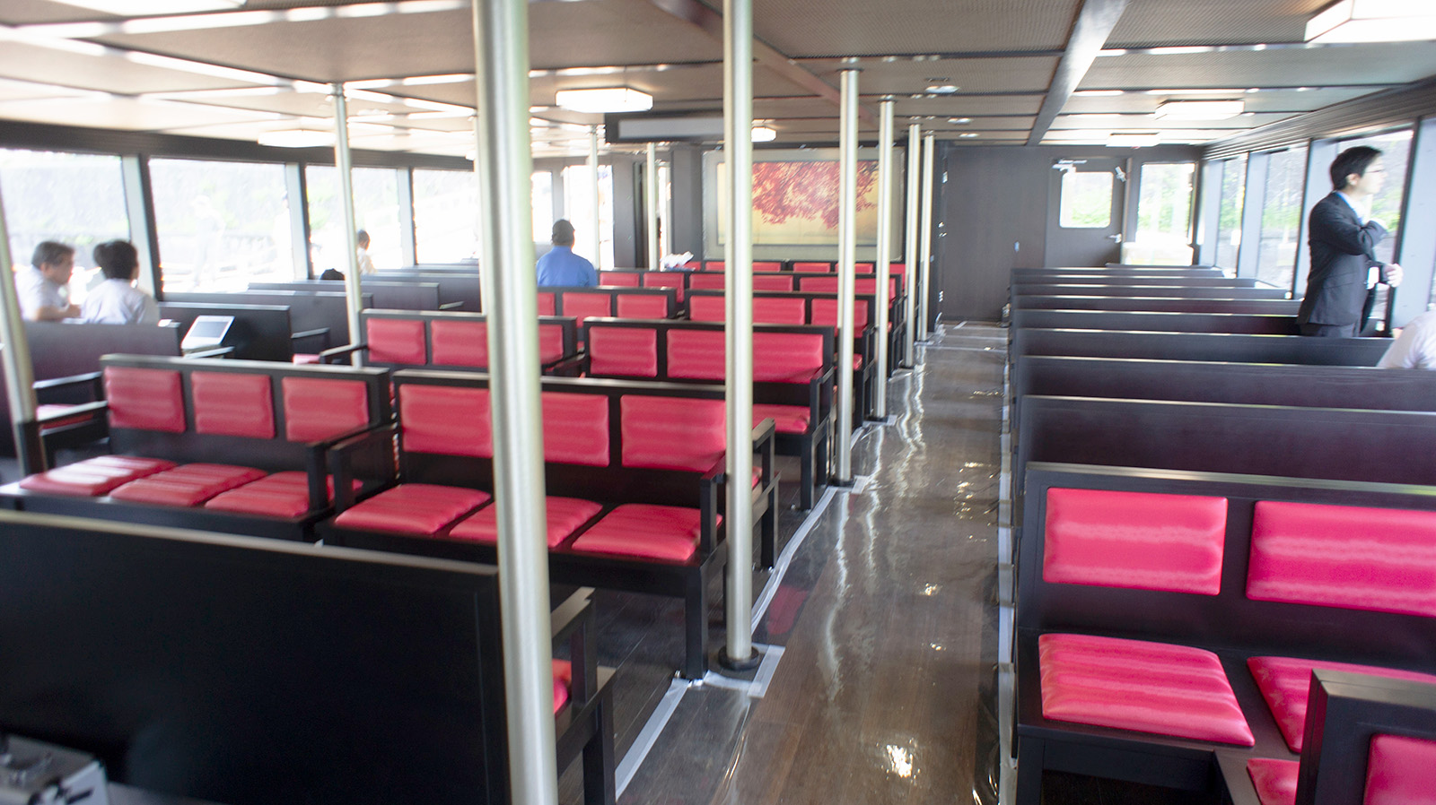 Passenger cabin aboard Nantai