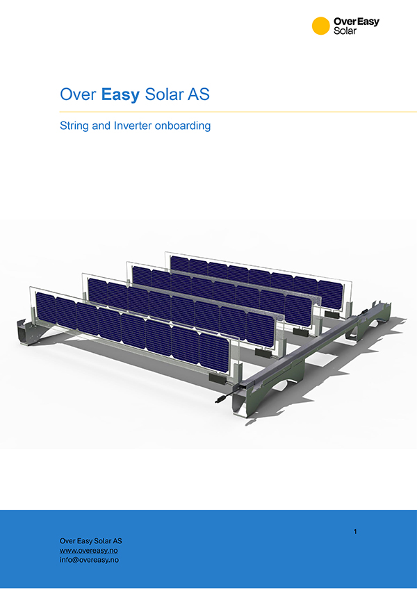 ストリングとインバーターの導入 表紙