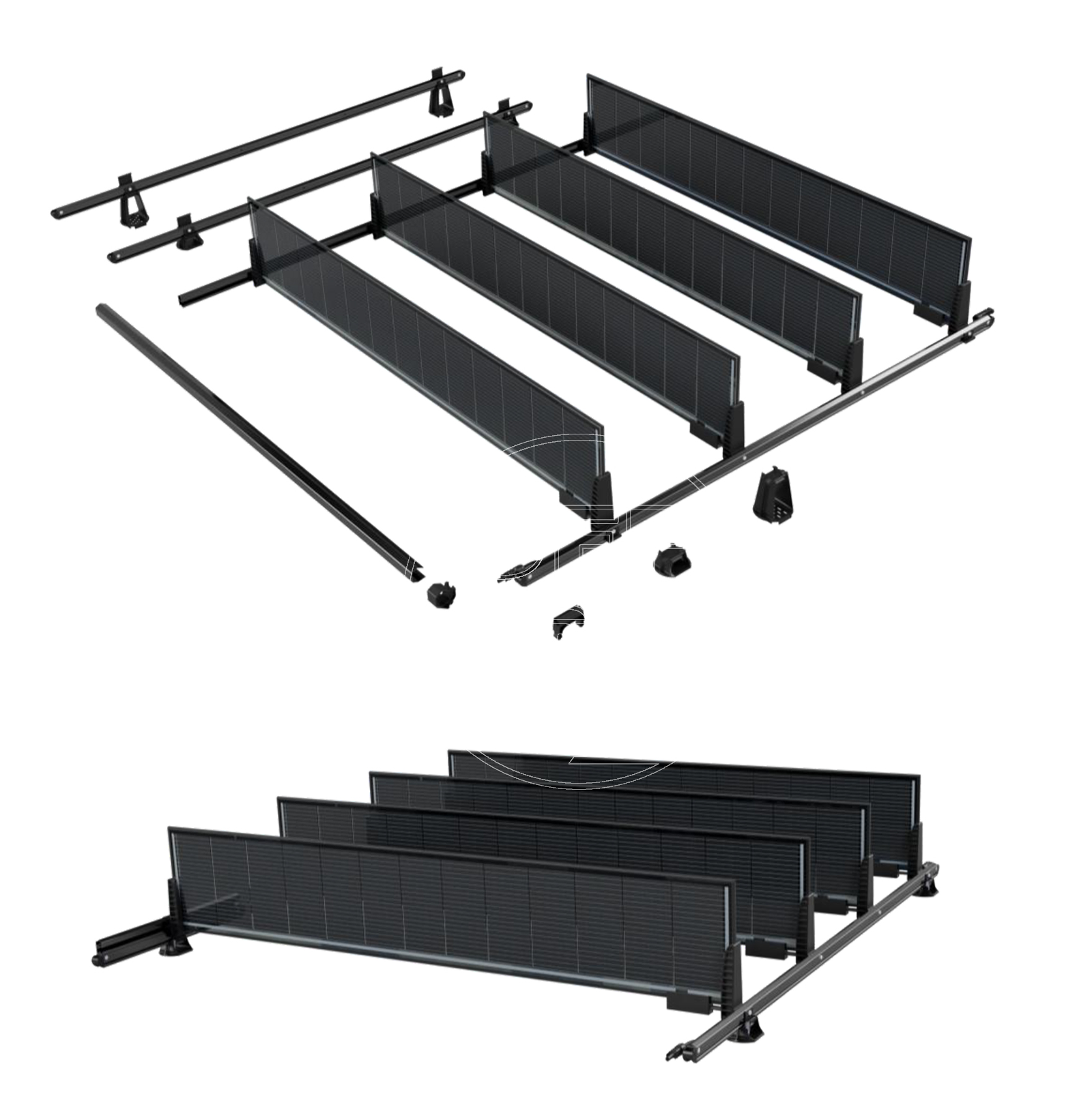 Over Easy 設置イメージ（搬入→配置→接続）
